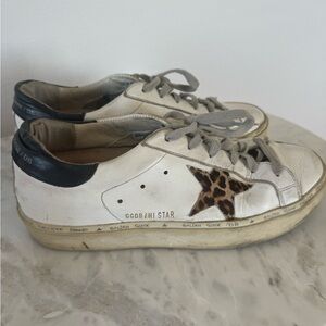 Golden Goose Leopard High-Star sneakers